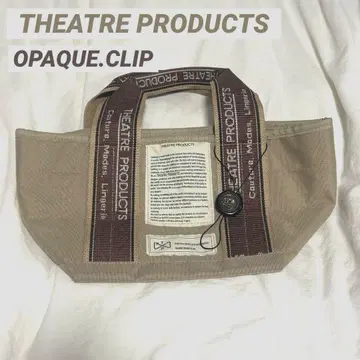 [ 새상품급 ] THEATRE PRODUCTS 오파크 클립 별주 토트
