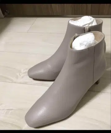 미사용 새상품 IENA 숏부츠 23cm 이에나 천연 가죽 일본제