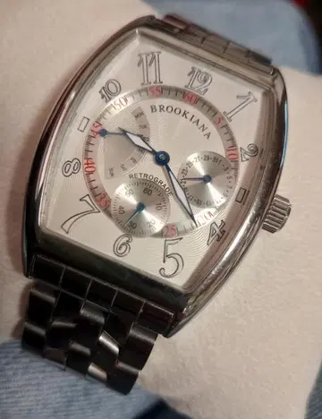 BROOKIANA(브루키아나) 레트로그래이드 크로노그래프 손목시계