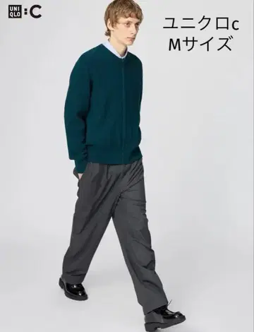 유니클로C 이지 와이드 테이퍼드 팬츠 (밑단 기장 수선 69cm)