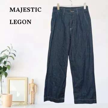 zC113 [ M ] MAJESTIC LEGON 배기 데님 팬츠