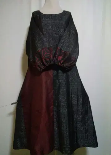 기모노 리메이크 / 돌먼 소매 / 원피스 프리 사이즈