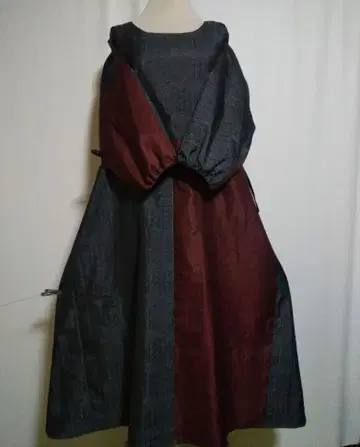 기모노 리메이크 / 돌먼 소매 / 원피스 프리 사이즈