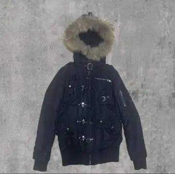 00s archive 퍼 자켓 Y2K 그런지 시크 스타일 헤이세이