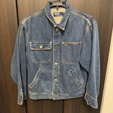 Polo Sport 성조기 데님 자켓 160 L 90' 빈티지