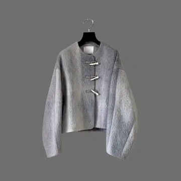 Mame Kurogouchi 24AW 2 모헤어 크롭 코트