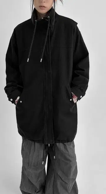 black up Weblick High Neck Night Jumper