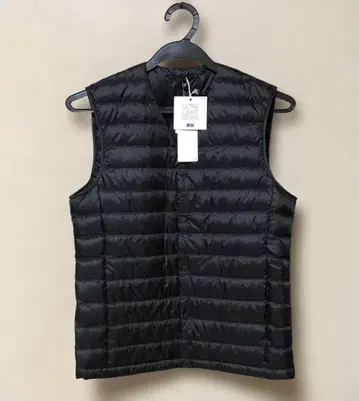 울트라 라이트 다운 베스트 S 블랙 유니클로 UNIQLO