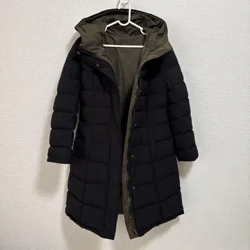 리엔다 rienda 리버서블 다운 코트 블랙 A라인