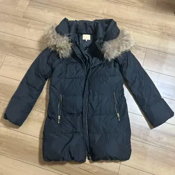 GLASS LANE 블랙 다운 자켓 9호