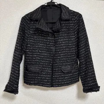 Gabardine K.T 트위드 조 자켓