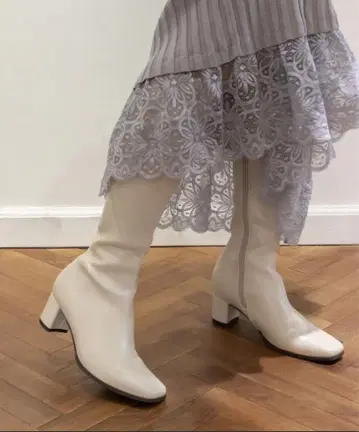 randa 스트레치 스퀘어토 롱부츠