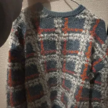 가격 인하 가능 AZUL by MOUSSY 체크 무늬 니트 M