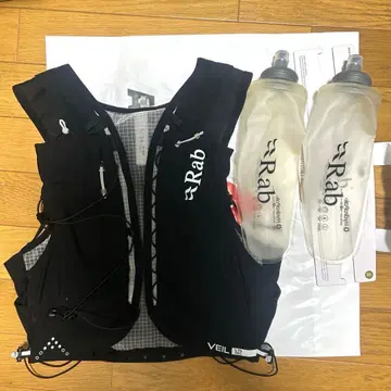 rab vail 12 러닝 자크 S 사이즈 블랙