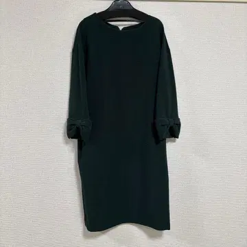 Grand Table 짙은 녹색 원피스 다크 그린