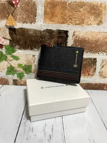 지갑 남성용 이단 접이식 사이프 까스텔바작 CASTELBAJAC