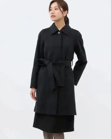 스텐카라 코트 아오야마 양복 캐시미어 혼방