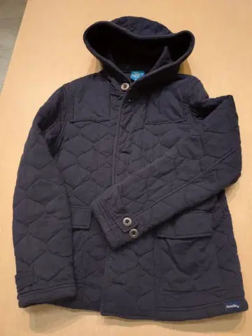 GOOd On 퀼팅 자켓 네이비