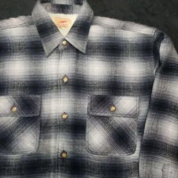 90s 극상 옴브레 아크릴 보아 자켓 빈티지