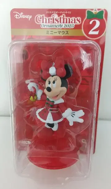 Happy 복권 크리스마스 오너먼트 2025 미니 마우스