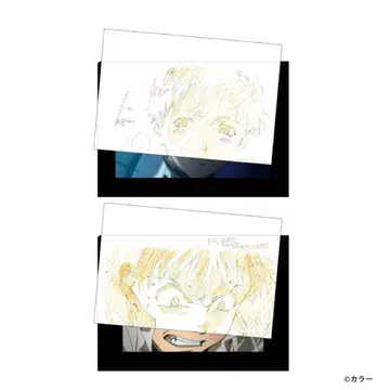 ALL OF EVANGELION 이카리 신지 클리어 파일 금박 2장 세트