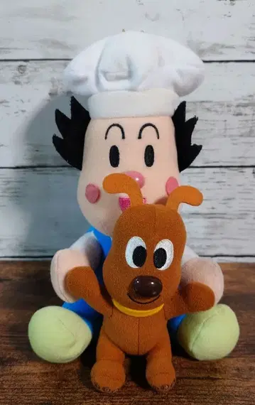 호빵맨 스탠다드 봉제 인형 Ver3 바타코&치즈