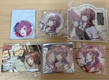 환주 찻집 앙샹테 캔뱃지 코스터 아와키 킨네