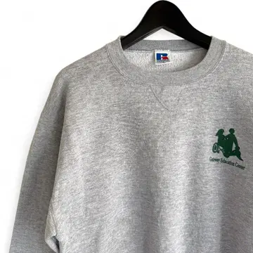 90s 빈티지 USA제 RUSSELL 맨투맨 그레이 E01