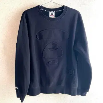 Aape 블랙 맨투맨 M