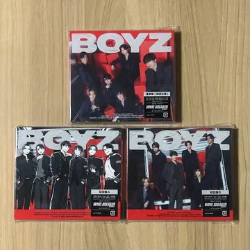 SixTONES BOYZ 일반ver 초회반 3형태 특전무