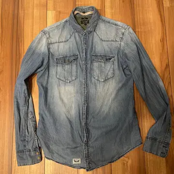 ARMANI JEANS 데님 셔츠 M 사이즈