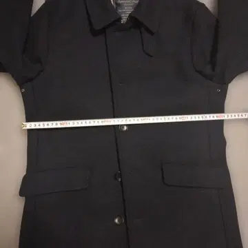 나노 유니버스 울 코트 네이비 남성용 L