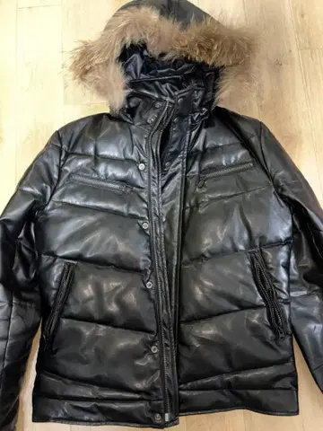 EDGE RUPERT 퍼 달린 가죽 자켓