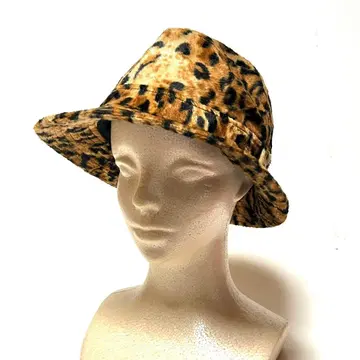 Ventuno BEATRICE 레오파드 무늬 표범 무늬 모자 햇