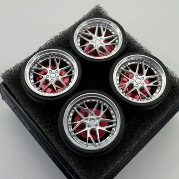 1/64 미니카 커스텀용 휠 세트 No.KA02 10.6mm