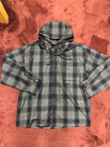 HARE 후드 부착 셔츠 F