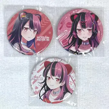 뱅드림 무겐다이 뮤타입 센고쿠 유노 특전 캔뱃지 (3점 세트)