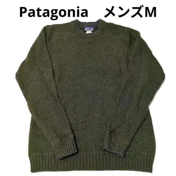 [ patagonia 파타고니아 남성용 니트 스웨터 올리브 그린 M ]