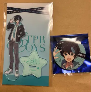 STPRBOYS 파루오 캔뱃지 아크릴 스탠드 세트