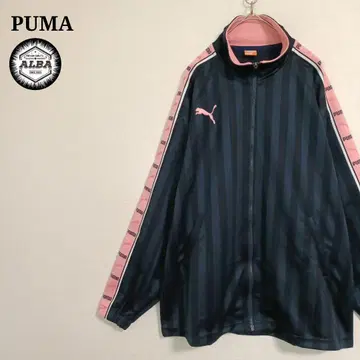 [새상품급] PUMA 푸마 트랙 자켓 저리 네이비 핑크 M