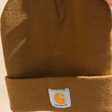 Carhartt & 47 브라운 니트 모자