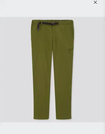 새상품급 유니클로 히트텍 웜 이지 팬츠 올리브 XS