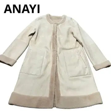 ANAYI 아나이 노카라 무스탕 코트 리버서블 양가죽 현행 택