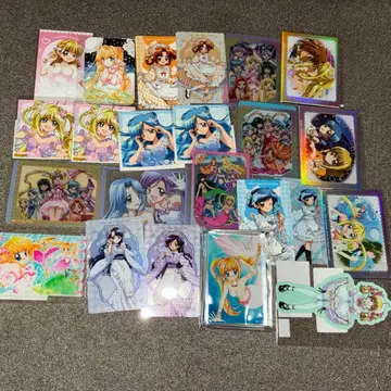 피치피치 피치 종이류 클리어 카드 스티커 등 묶음 판매