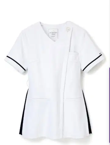 젤라또피케 젤라피케 스크럽 상의 프론트 오픈 의료 간호사