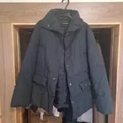 새상품급 다운 코트 9호 블랙