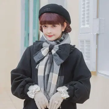 [ 미사용 새상품 ] 아오키 미사코 시마무라 머플러 스톨