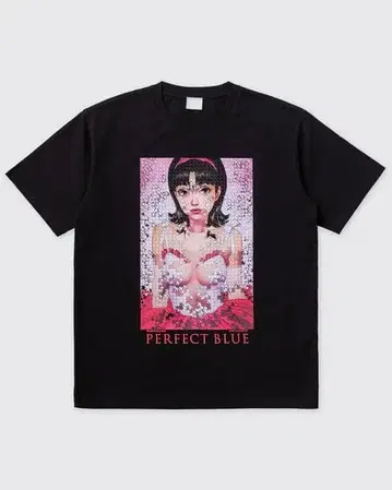 L 사이즈 퍼펙트 블루 티셔츠 / 콘 사토시 필마크스