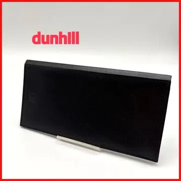 던힐 블랙 장지갑 지폐 카드