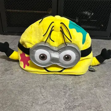 USJ 미니언 밥 팀 팬캡 키즈 모자